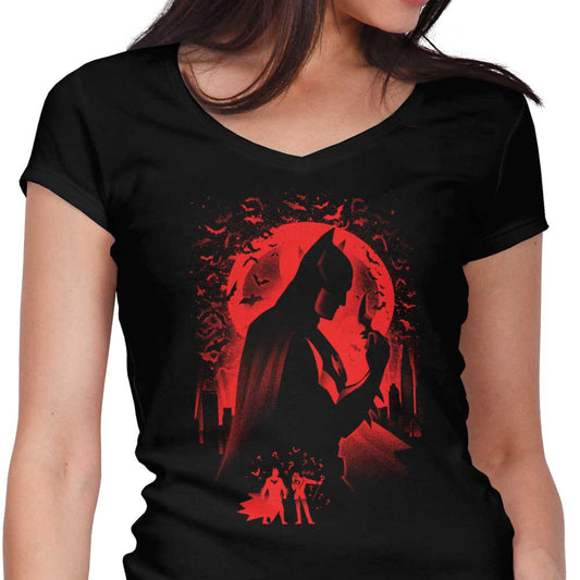 The Vengeant Night - Women's V-Neck