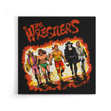 The Wrestlers - Canvas Print