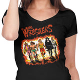 The Wrestlers - Women's V-Neck