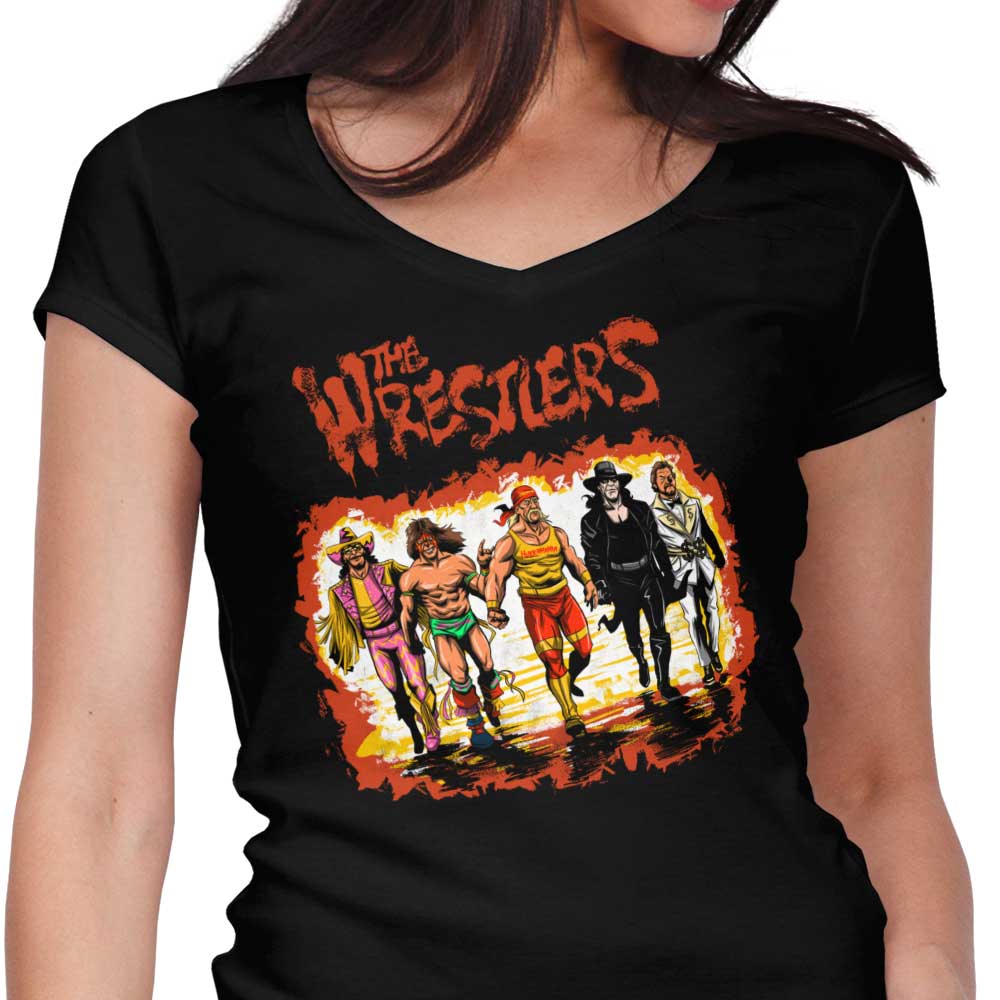 The Wrestlers - Women's V-Neck