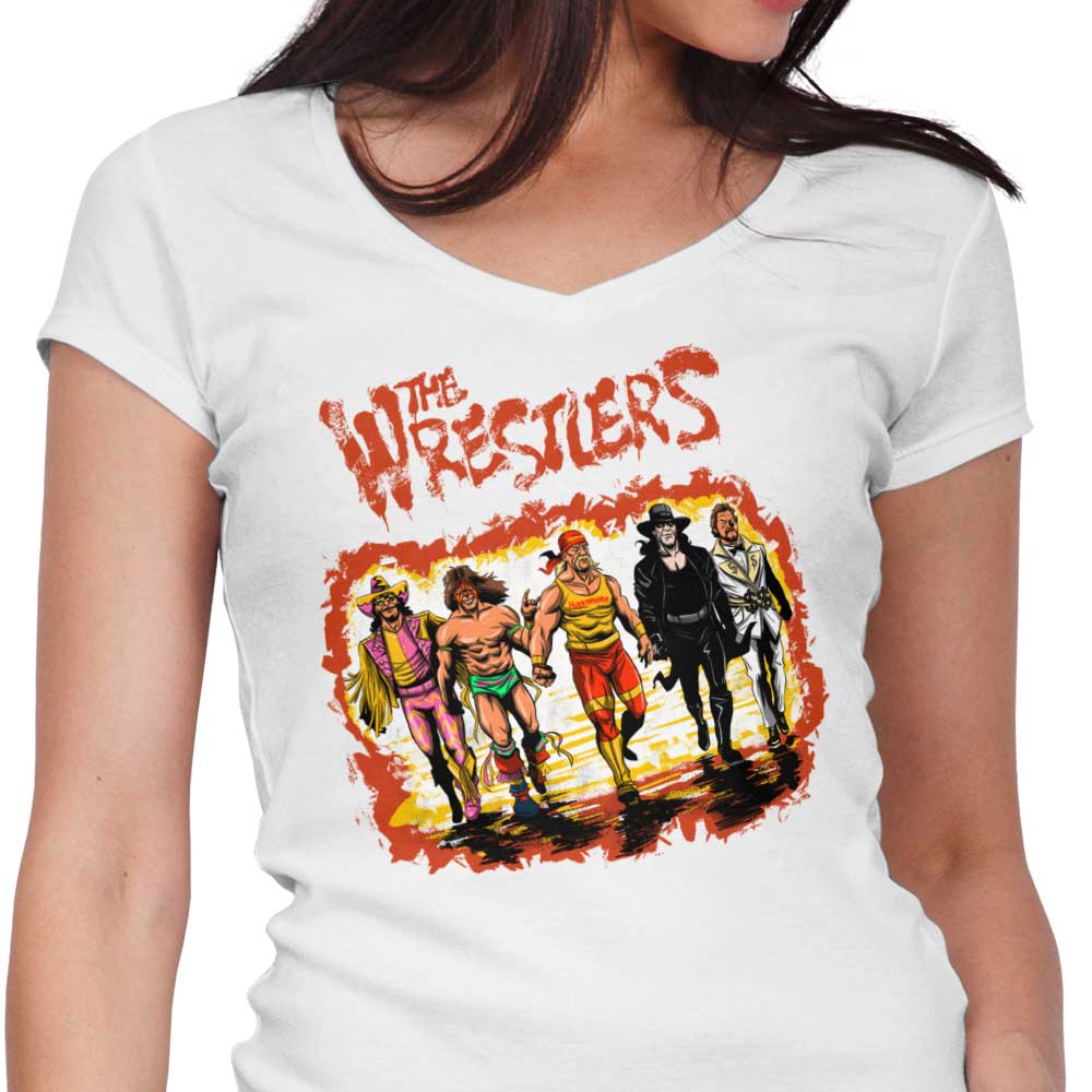 The Wrestlers - Women's V-Neck