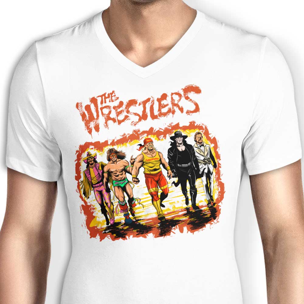 The Wrestlers - Men's V-Neck