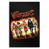 The Wrestlers - Metal Print