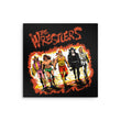 The Wrestlers - Metal Print