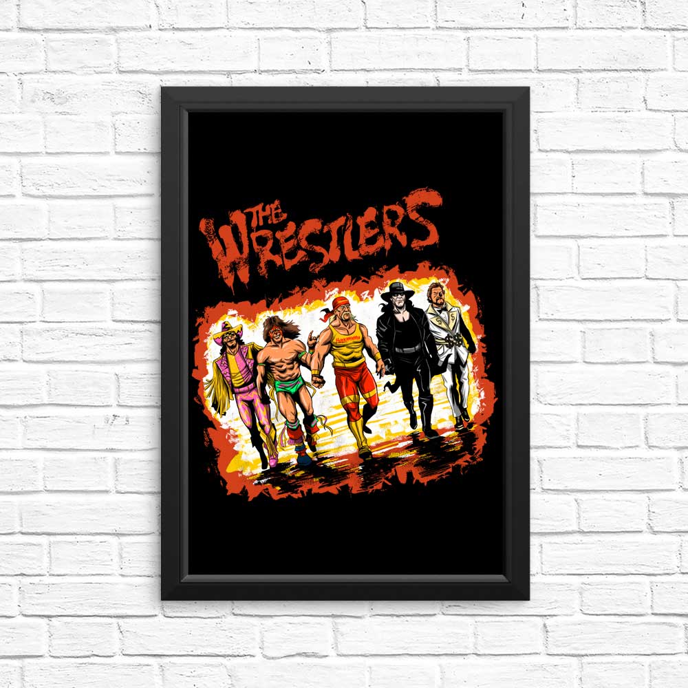 The Wrestlers - Posters & Prints