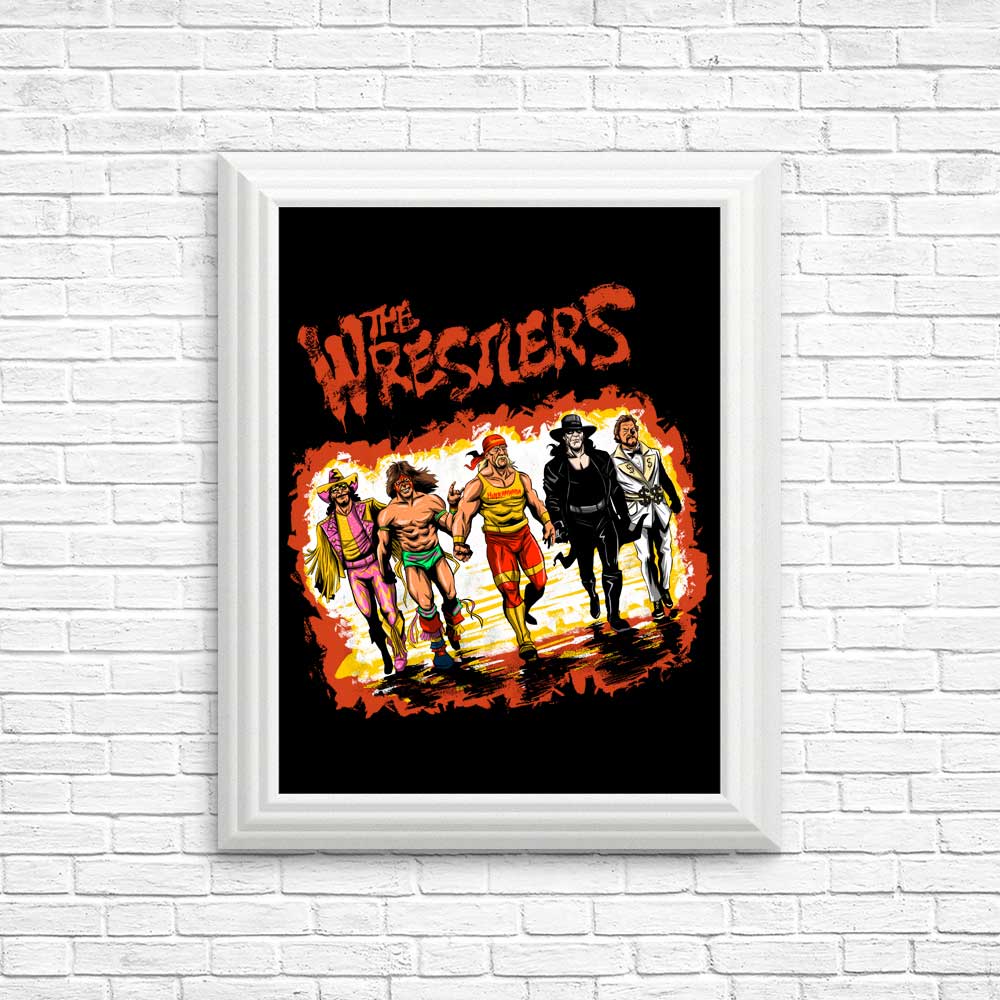 The Wrestlers - Posters & Prints