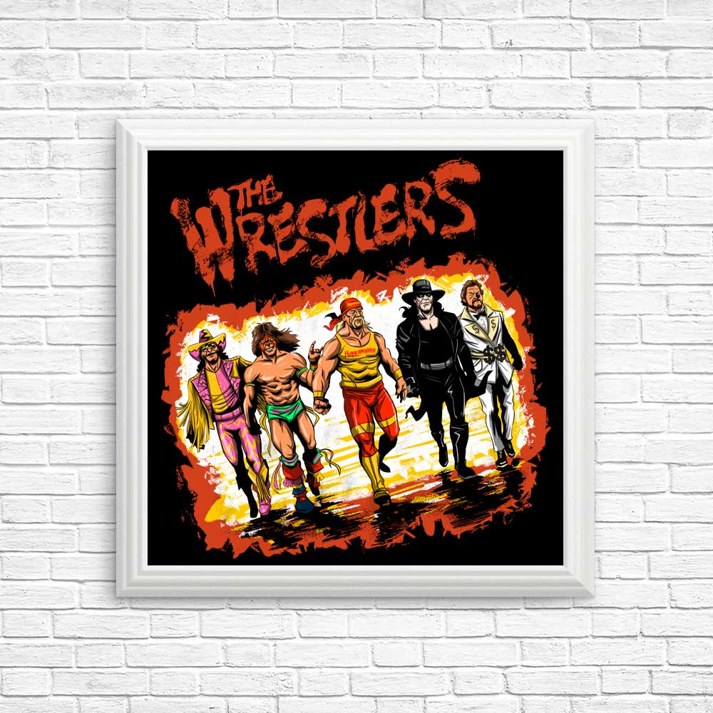 The Wrestlers - Posters & Prints