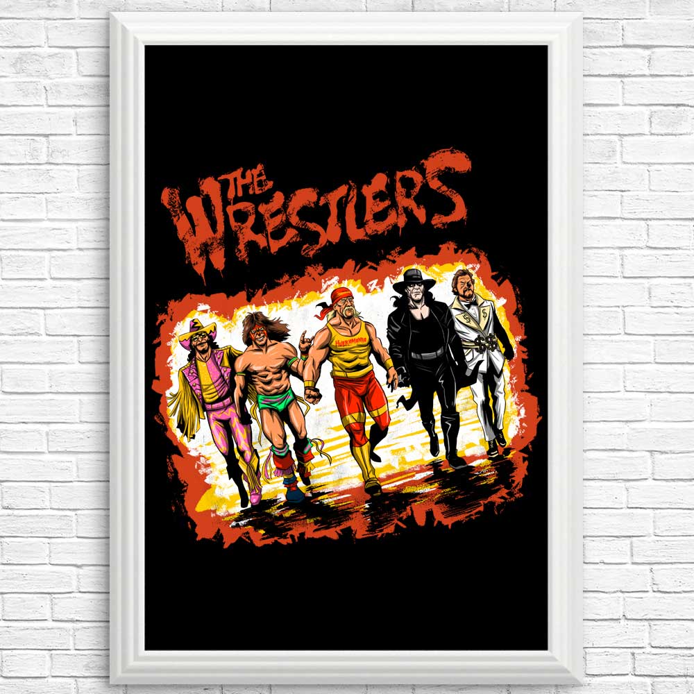 The Wrestlers - Posters & Prints