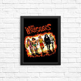 The Wrestlers - Posters & Prints