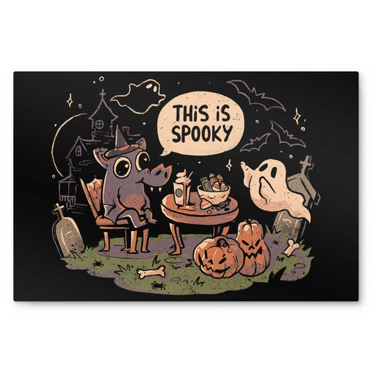 This is Spooky - Metal Print