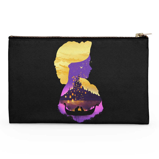 Tower Princess Silhouette - Accessory Pouch