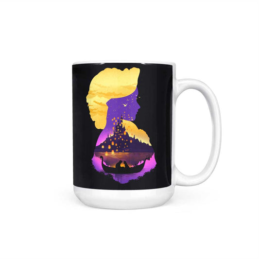 Tower Princess Silhouette - Mug