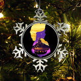 Tower Princess Silhouette - Ornament