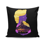 Tower Princess Silhouette - Throw Pillow