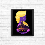 Tower Princess Silhouette - Posters & Prints