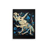 Triceratops Fossils - Metal Print