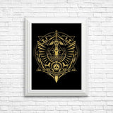 True Heroes Never Die (Gold) - Posters & Prints