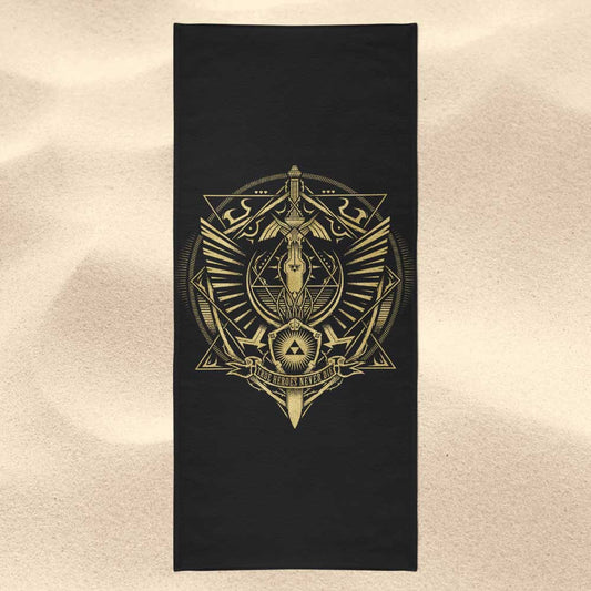 True Heroes Never Die (Gold) - Towel