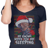 Ugly Nightmare Sweater - Women's V-Neck