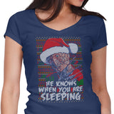 Ugly Nightmare Sweater - Women's V-Neck