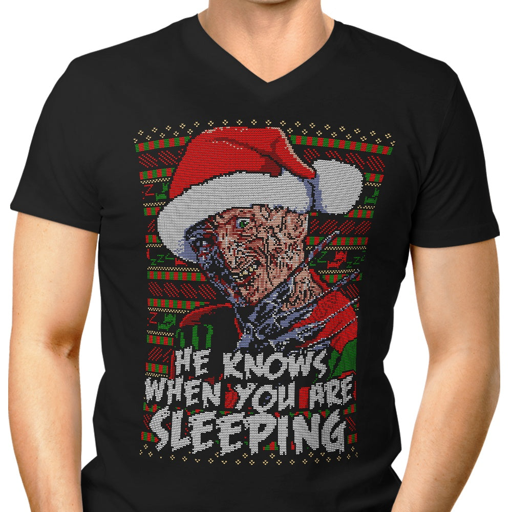 Ugly Nightmare Sweater - Men's V-Neck