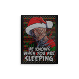 Ugly Nightmare Sweater - Metal Print