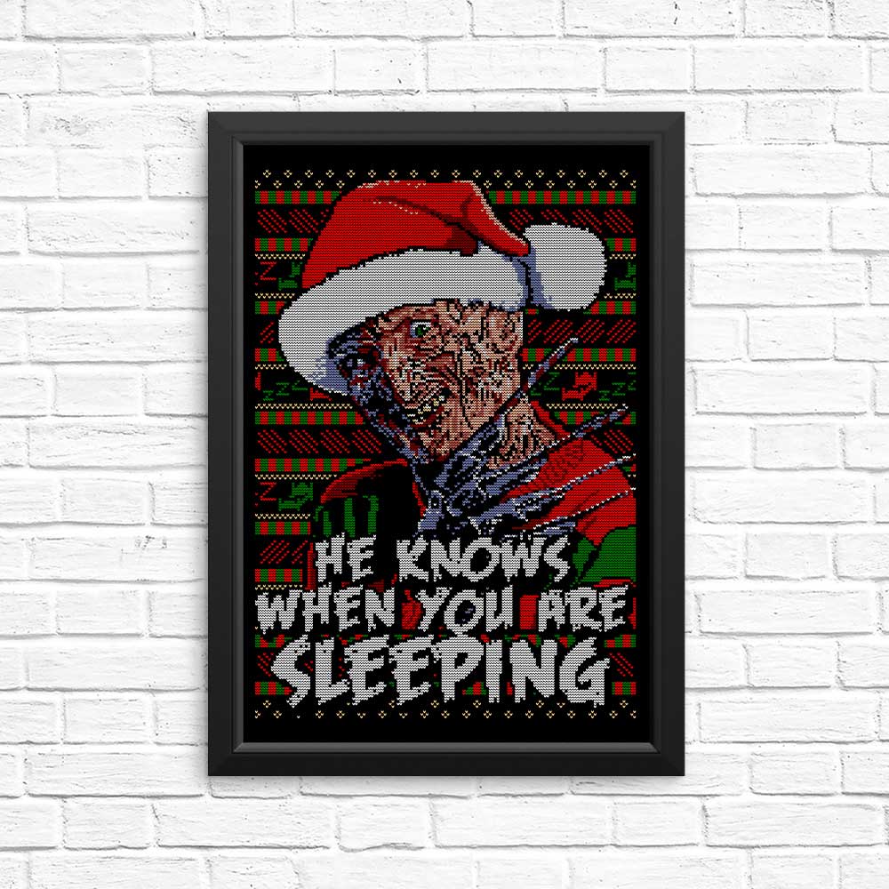 Ugly Nightmare Sweater - Posters & Prints