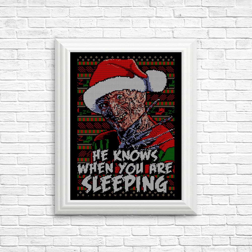 Ugly Nightmare Sweater - Posters & Prints