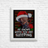 Ugly Nightmare Sweater - Posters & Prints