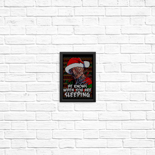 Ugly Nightmare Sweater - Posters & Prints