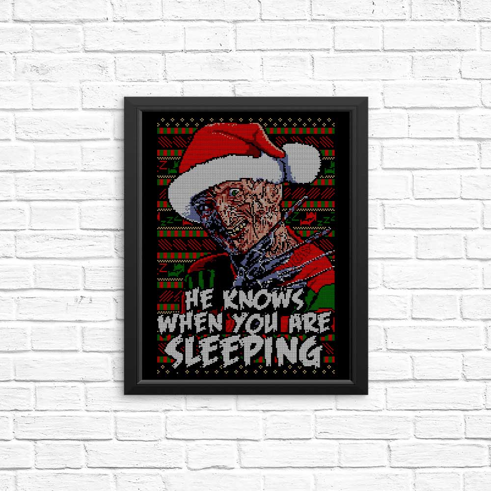 Ugly Nightmare Sweater - Posters & Prints