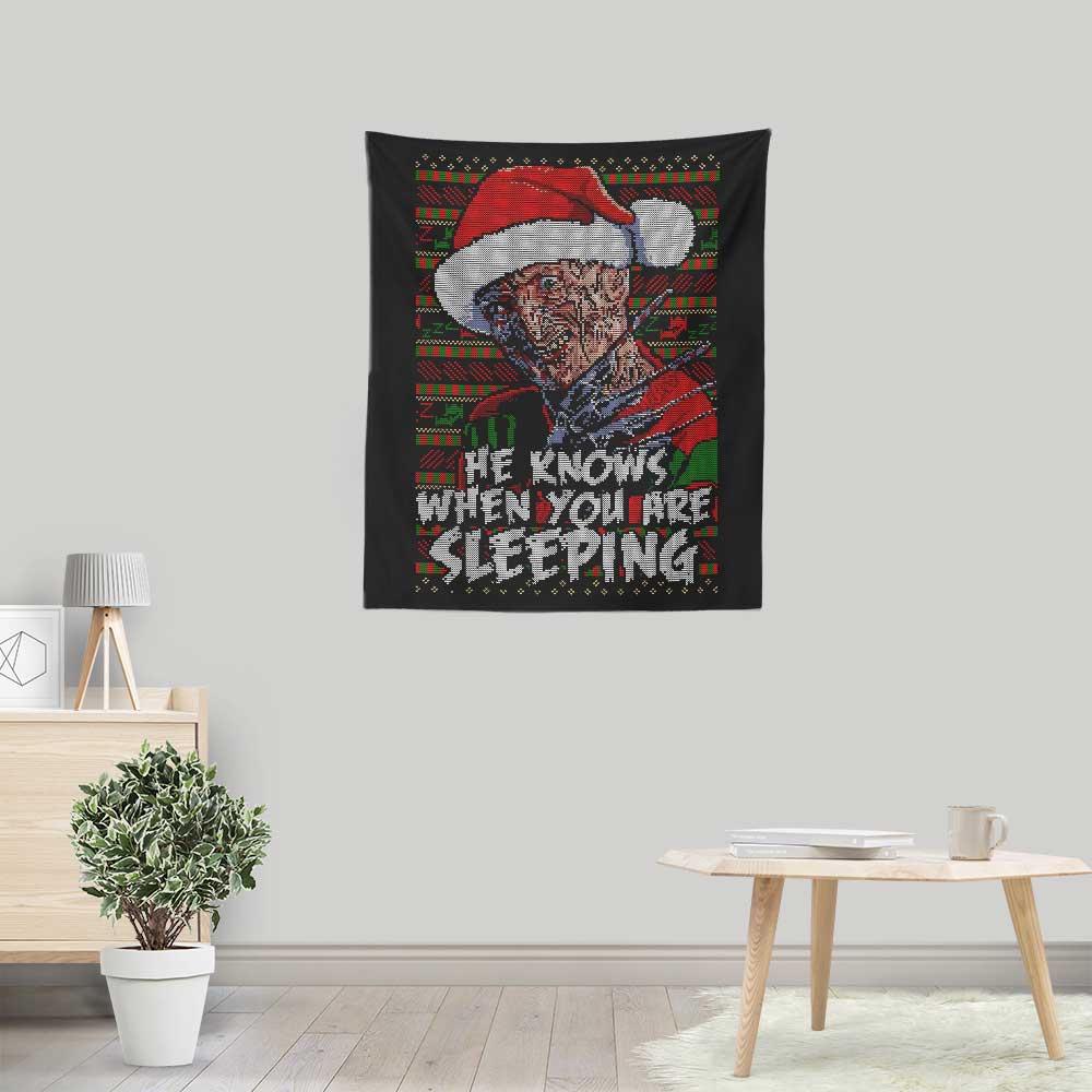 Ugly Nightmare Sweater - Wall Tapestry