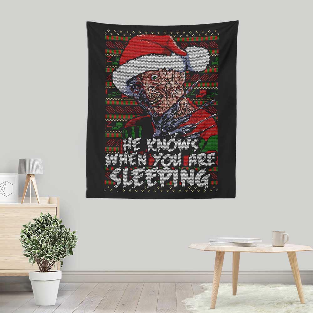 Ugly Nightmare Sweater - Wall Tapestry