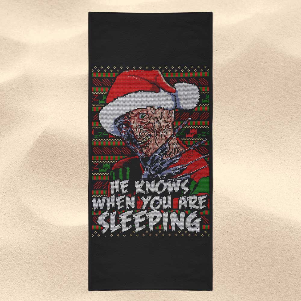 Ugly Nightmare Sweater - Towel