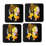 Village Princess Silhouette - Coasters