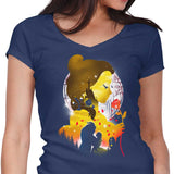 Village Princess Silhouette - Women's V-Neck