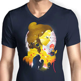 Village Princess Silhouette - Men's V-Neck