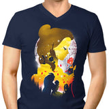 Village Princess Silhouette - Men's V-Neck