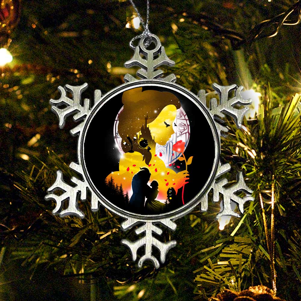 Village Princess Silhouette - Ornament