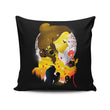 Village Princess Silhouette - Throw Pillow