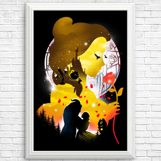 Village Princess Silhouette - Posters & Prints