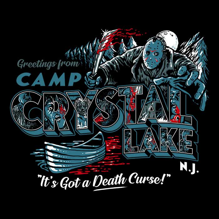 Visit Crystal Lake - Fleece Blanket