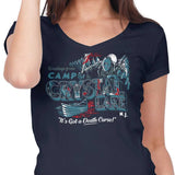 Visit Crystal Lake - Women's V-Neck