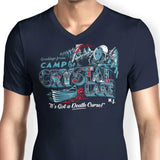 Visit Crystal Lake - Men's V-Neck