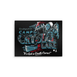 Visit Crystal Lake - Metal Print