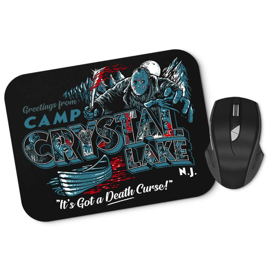 Visit Crystal Lake - Mousepad