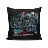 Visit Crystal Lake - Throw Pillow