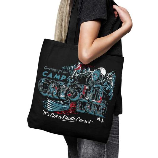 Visit Crystal Lake - Tote Bag