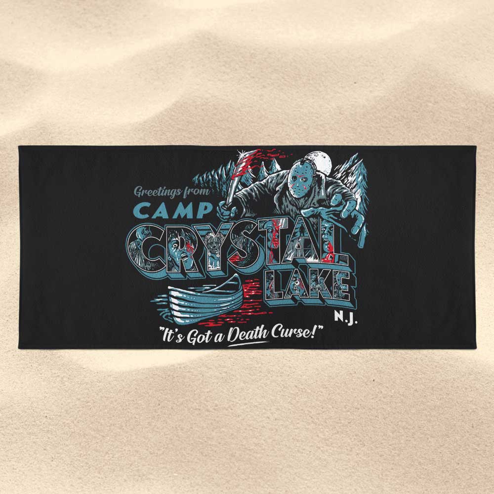 Visit Crystal Lake - Towel