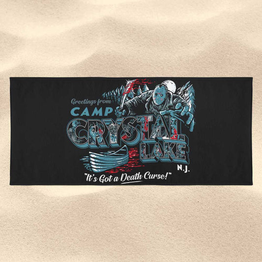 Visit Crystal Lake - Towel